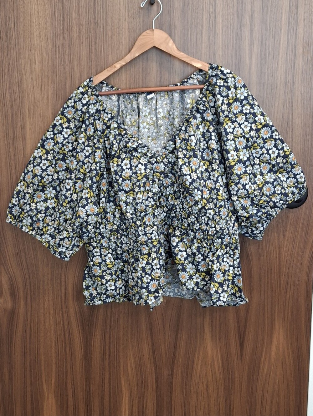 OLD NAVY Floral Top SZ 3X